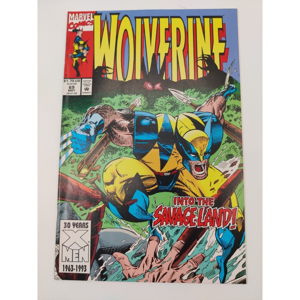 Wolverine #69 (Marvel Comics‎ May 1993) Into The Savage Land